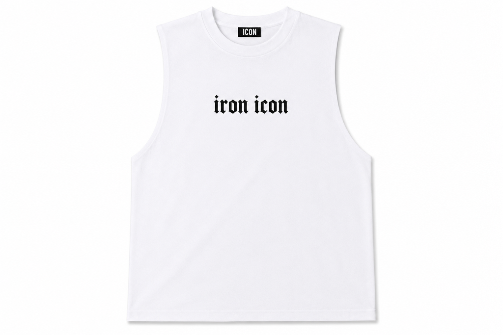 IRON ICON Vest — Lightweight Breathable UK Gym Wear