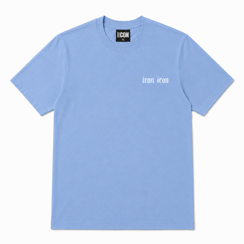 IRON ICON ICARUS T-Shirt — Oversized Drop Shoulder Graphic Tee UK