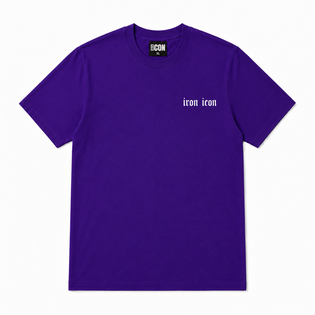 IRON ICON HERMES T-Shirt — Oversized Drop Shoulder Graphic Tee UK