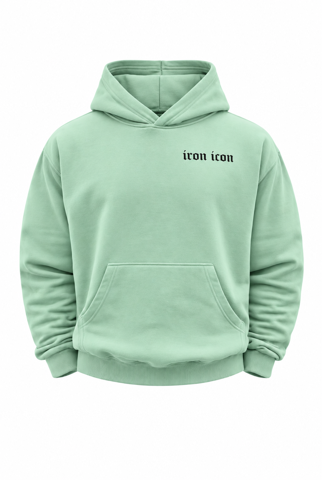 IRON ICON Mint Hoodie