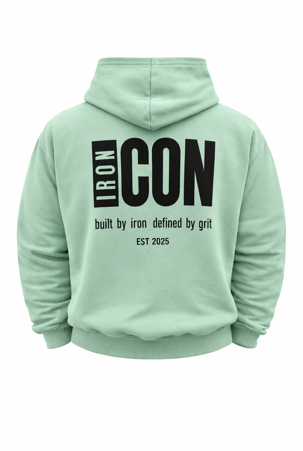IRON ICON Mint Hoodie