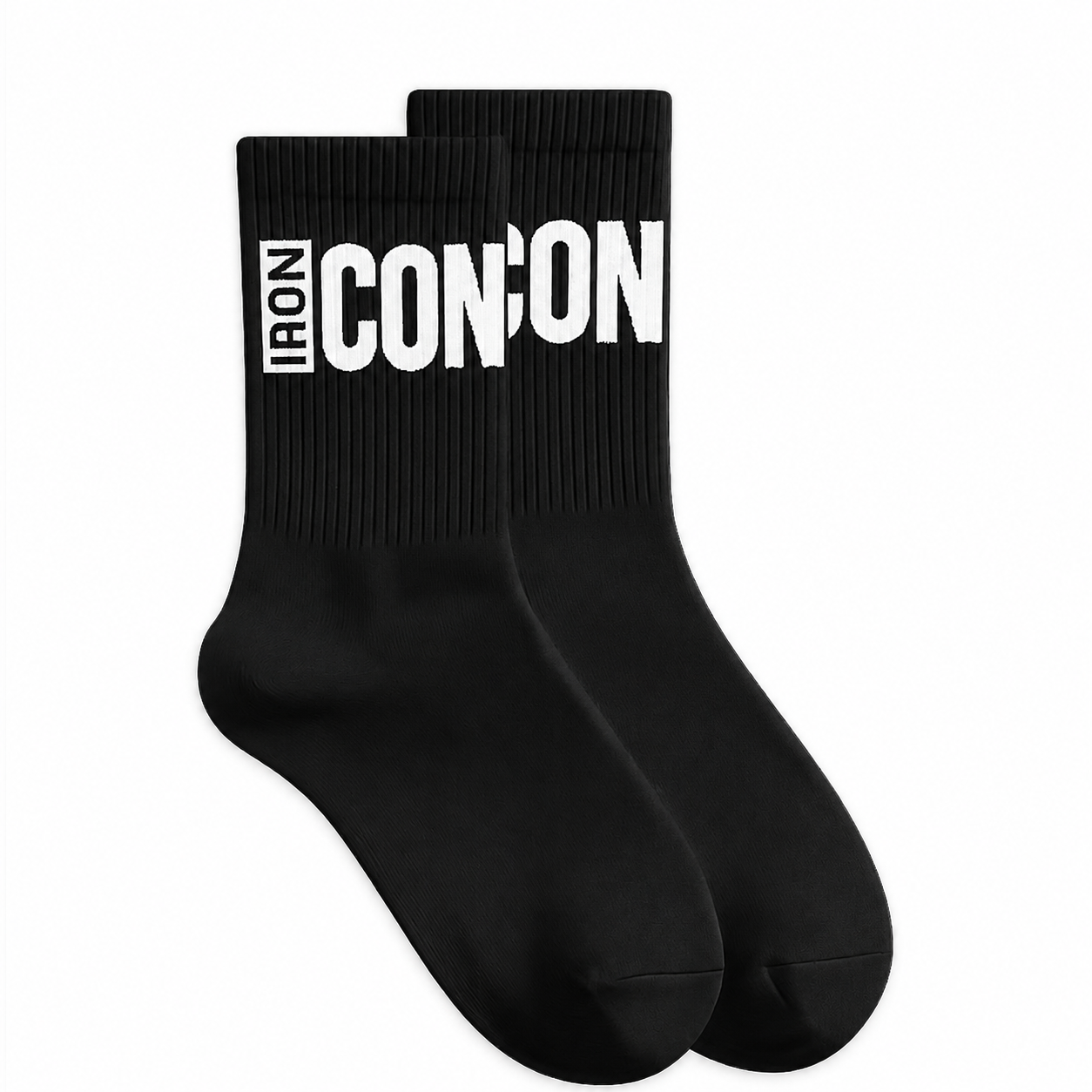 IRON ICON Black Socks Bundle